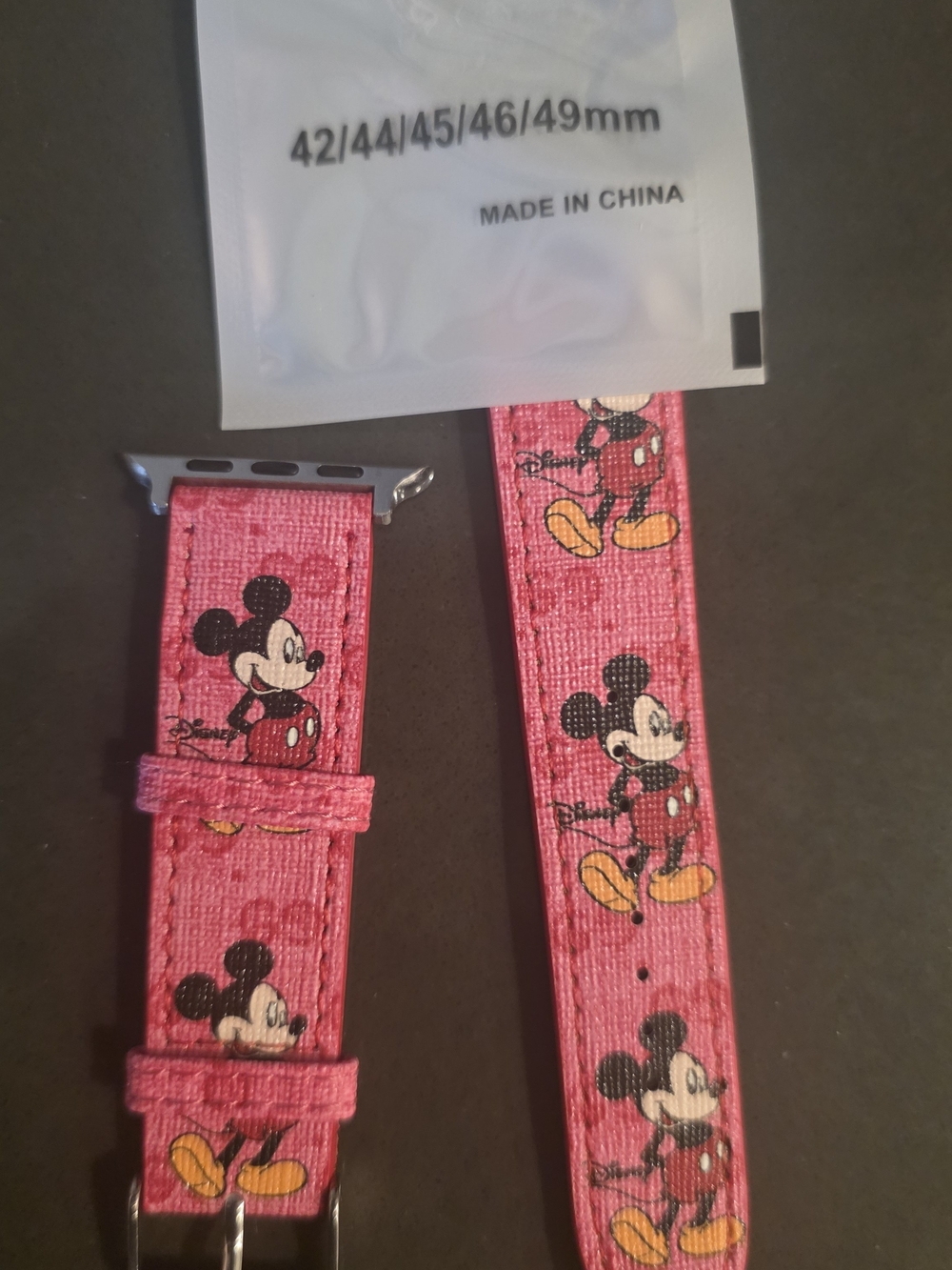 Source Unknown Pink Mickey Mouse Watch Band - Picture 3 of 3